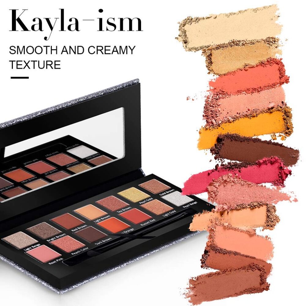 NWT SEALED KAYLA-ISM 14 COLOR EYESHADOW‎ PALETTE- WITH POP SHADES